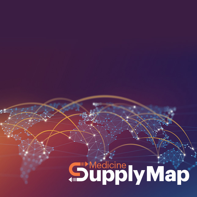 medicine supply map