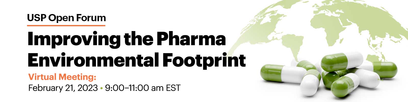 Improving the Pharma Environmental Footprint Virtual Open Forum